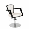 Ayala King Lux Hydraulic Styling Chair In Cat P Upholstery