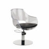 Ayala Ghost Hydraulic Styling Chairs In Cat W Upholstery