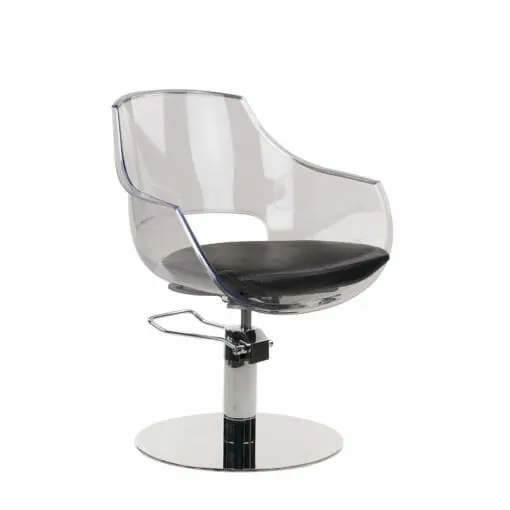Ayala Ghost Hydraulic Styling Chairs In Cat W Upholstery