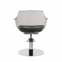 Ayala Ghost Hydraulic Styling Chairs In Cat W Upholstery