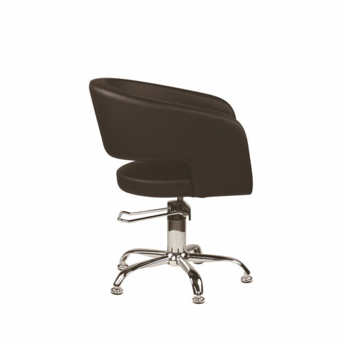Ayala Zoe Hydraulic Styling Chair In Cat P Upholstery