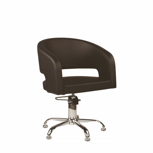 Ayala Zoe Hydraulic Styling Chair In Cat P Upholstery