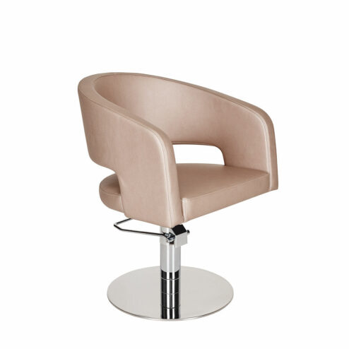 Ayala Zoe Hydraulic Styling Chair In Cat W Upholstery