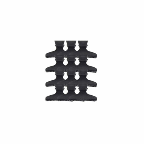 Head Gear Black Large Clamps Pack 12