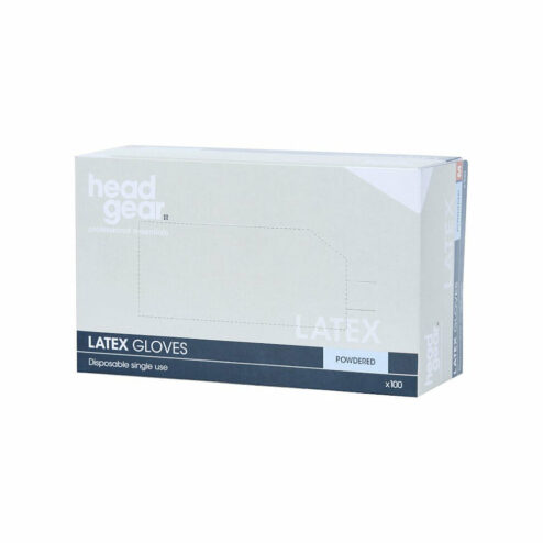 Head Gear Latex Powdered Gloves Pack 100