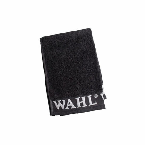 WAHL Barbers Black Shaving Towel