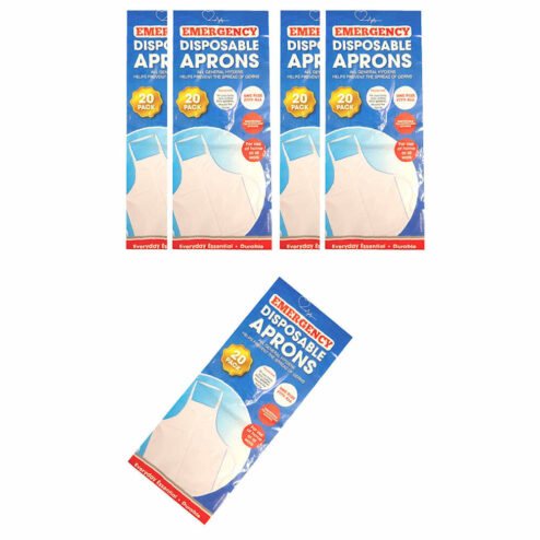 Emergency Disposable Aprons 100