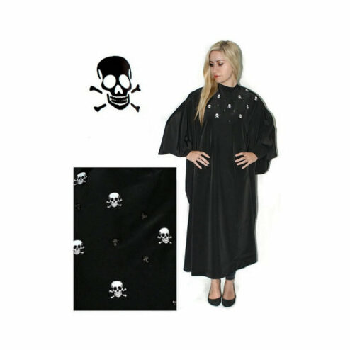 Hair Tools Skull Salon Gown