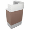 REM Suflo Reception Desk With Cut Out
