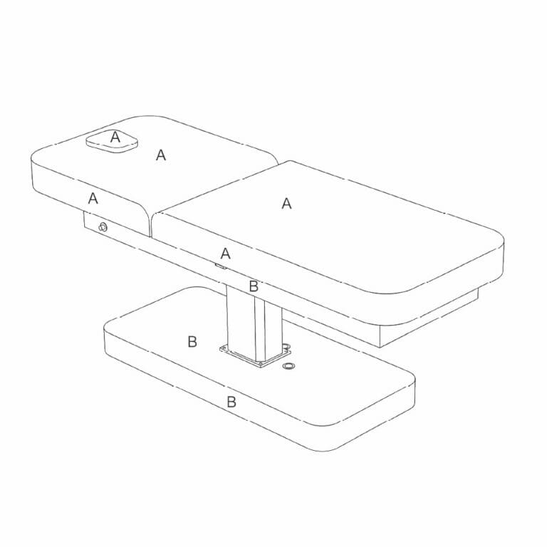 REM Palermo Spa Beauty Couch Direct Salon Supplies