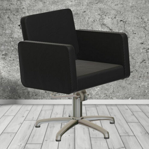 REM Colorado Black Hydraulic Styling Chair