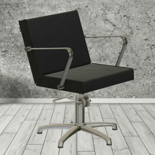 REM Shiraz Black Hydraulic Styling Chair