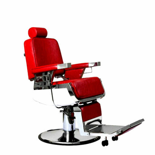 Salon Fit Red Chelmsford Barbers Chair