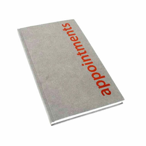 Agenda 3 Column Grey Appointment Book