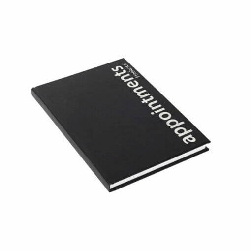 Agenda Black Freelance Appointment Book