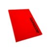Agenda-Salon-Accounts-Book. A4 sized red hardback, with black writing