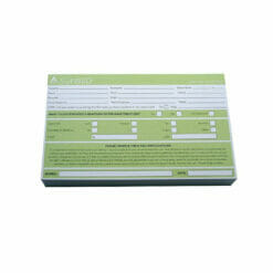 Agenda Sunbed Record Cards Pack 100