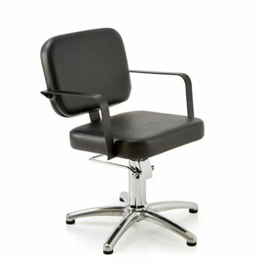 REM Nero Black Hydraulic Styling Chair