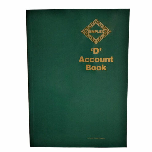 Simplex D Salon Accounts Book