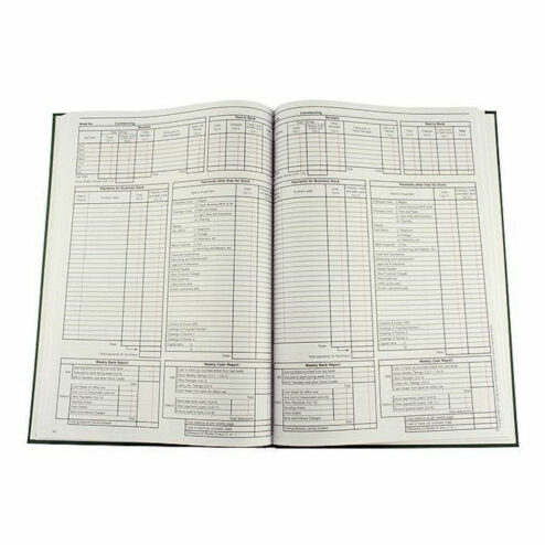 Alternative view of Simplex D Salon Accounts Book