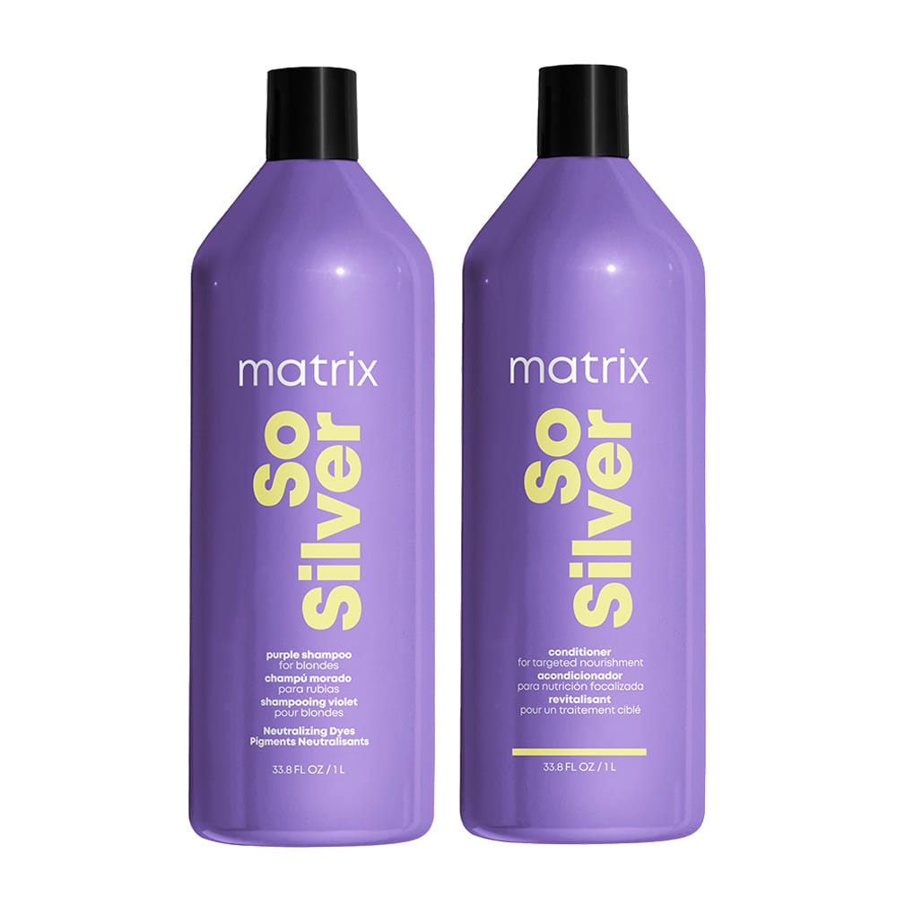 Matrix So Silver Shampoo and Conditioner 1000ml