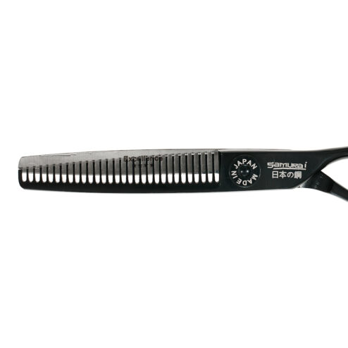SAMURAI Titanium Black Thinning Scissors 6.0