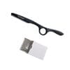 SAMURAI Black Hair Razor With Blades