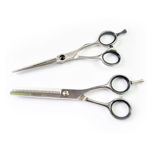 SAMURAI Classic Pro 5.5 Point Cutting Scissor & Thinner Set 440c Japanese Steel