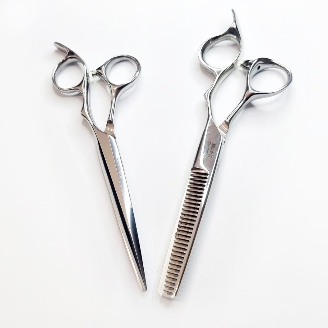 Samurai Vg10 Scissor Set 6.0 Katana Set + Samurai 6.0 Smooth Thinner